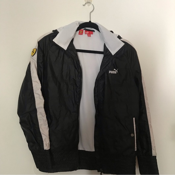 Scuderia Ferrari Puma windbreaker jacket size L - Picture 2 of 10